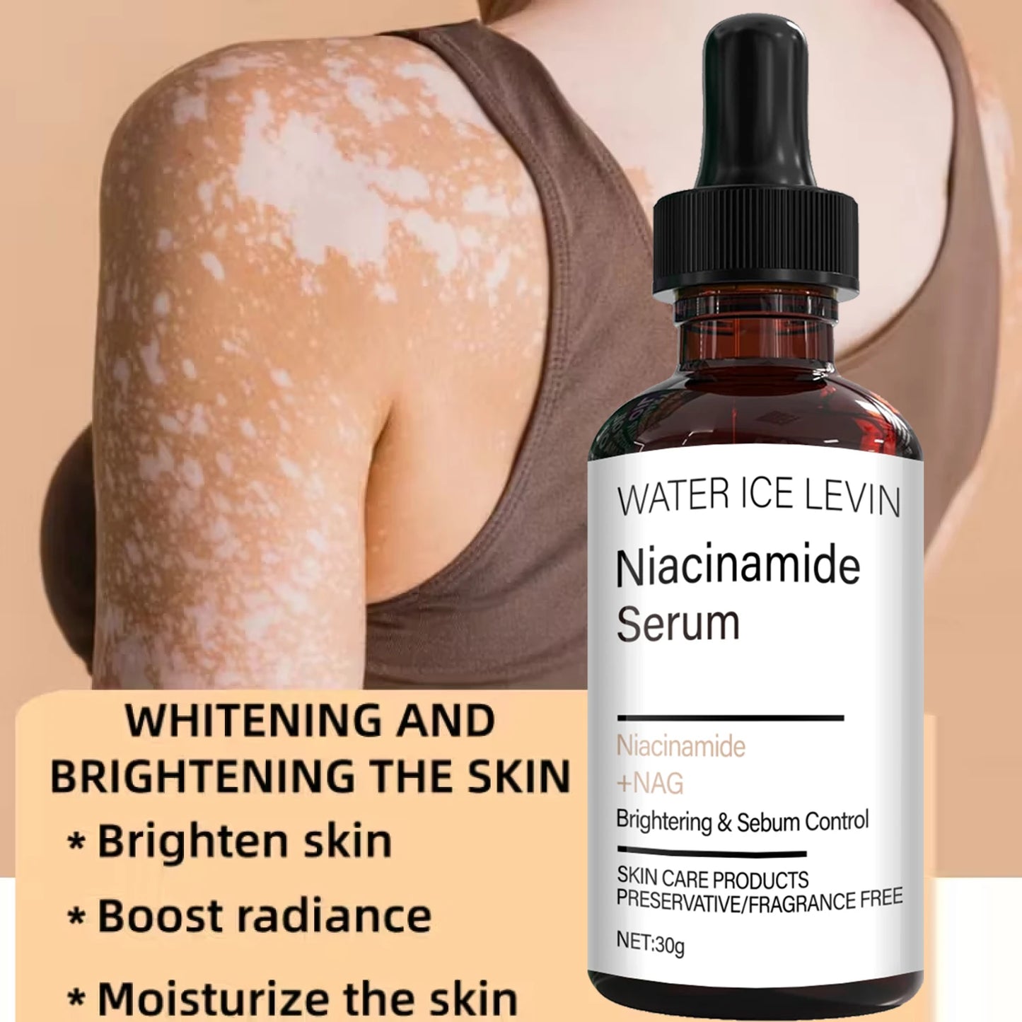 Niacinamide Serum Cream – Bee Venom, Collagen, Oil Control