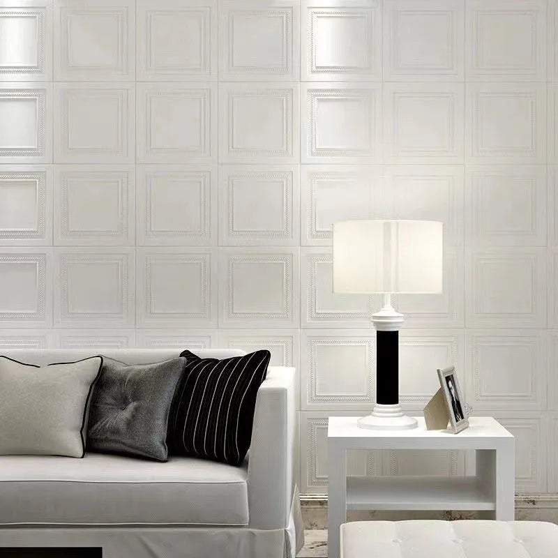 3D Peel & Stick Wall Panels – Self-Adhesive Moisture-Proof Tiles