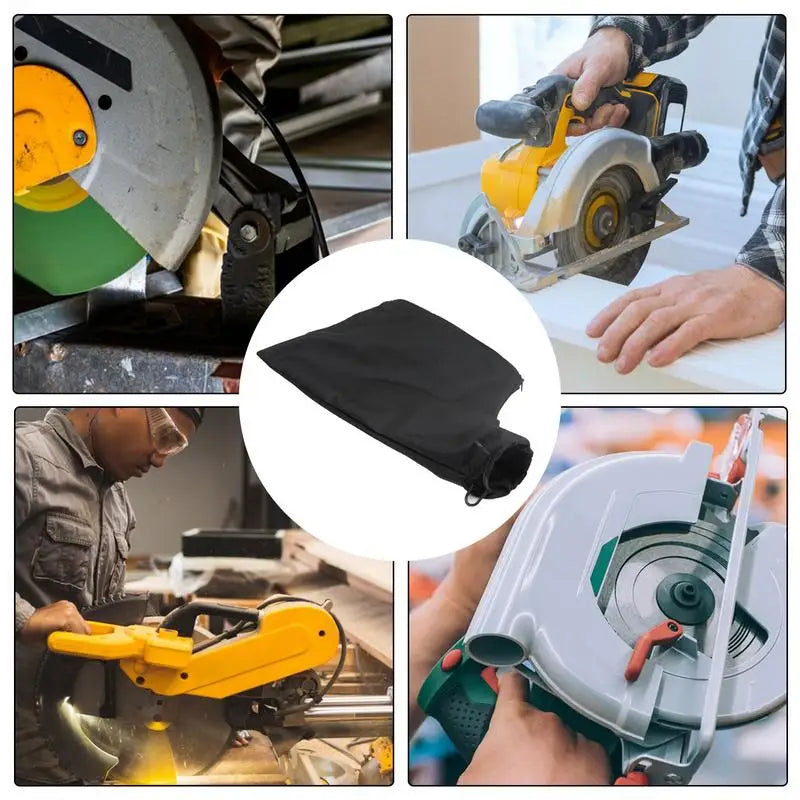 Mitre Saw Dust Bag Collection Saw Dust Collection Miter Dust Bags Table Saw Dust Collector Bag With Zipper Table Saw Accessories Peaceful Pleasures Health and Wellness