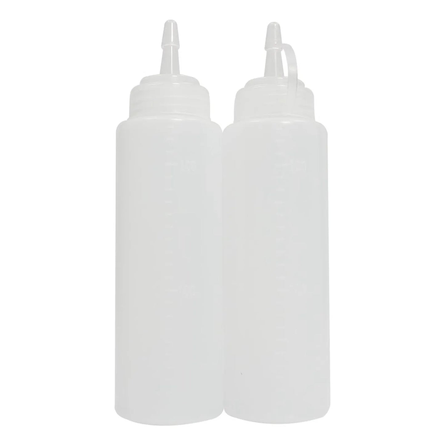 6-Pack Condiment Squeeze Bottles 240ml – Sauce, Oil & Ketchup