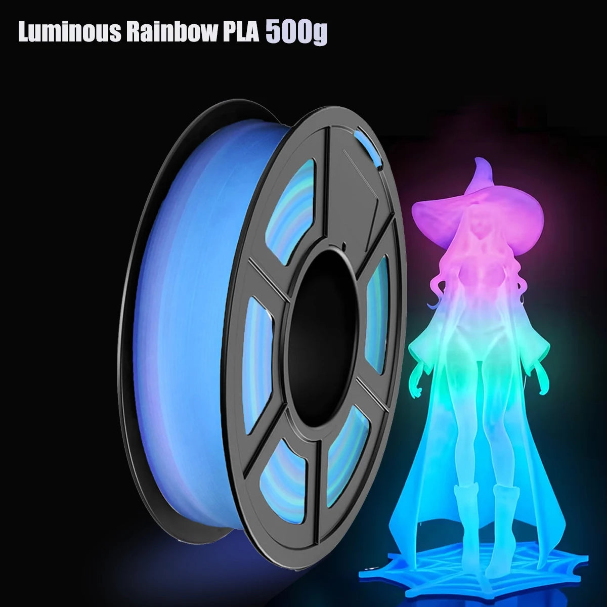 Glow in the Dark PLA Filament 1.75mm | FDM 3D Printer