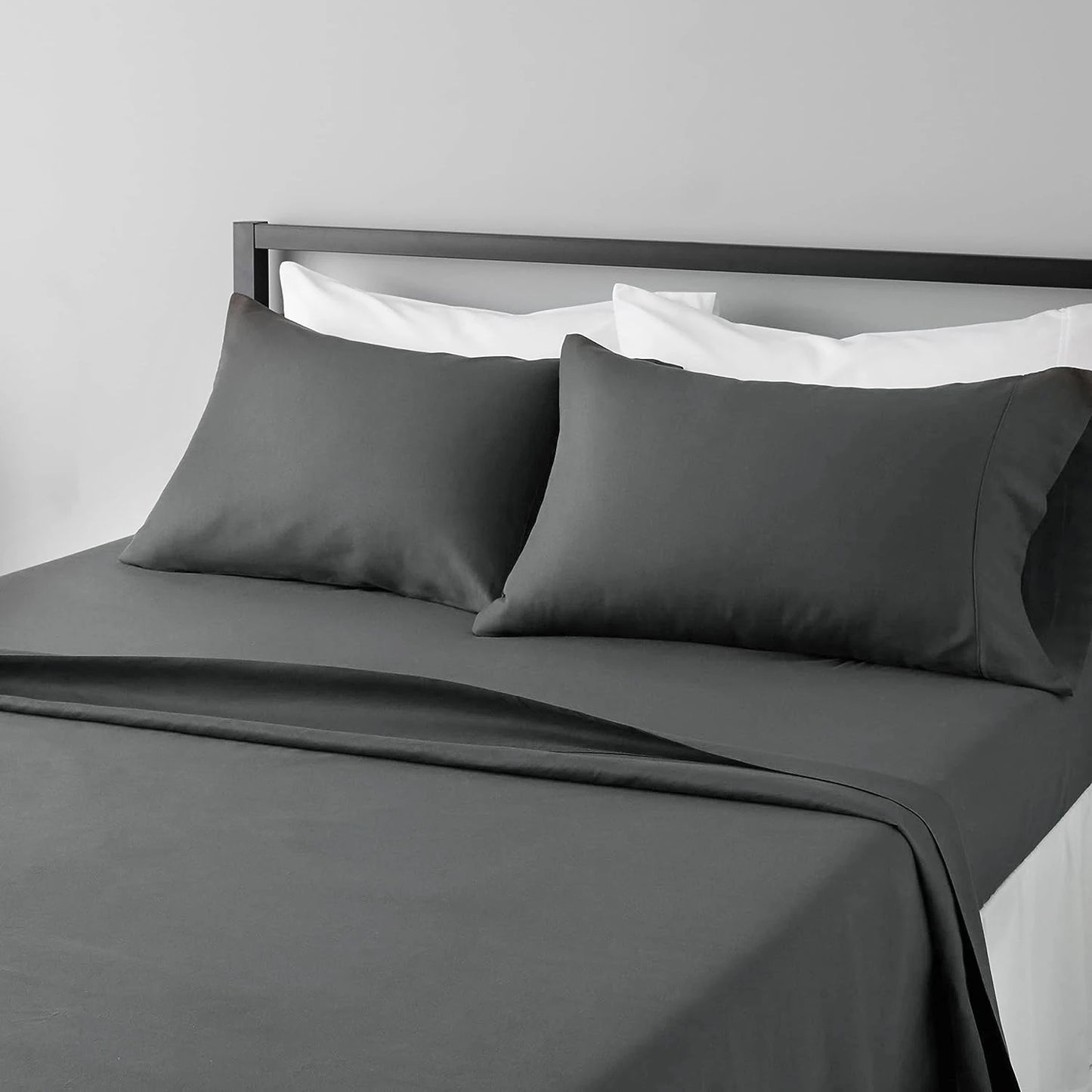 BATTILO 4-Piece Microfiber Bed Sheet Set | Twin to King