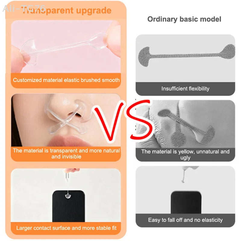 50Pcs Invisible Nose Wing Slimming Stickers | Nose Shaper