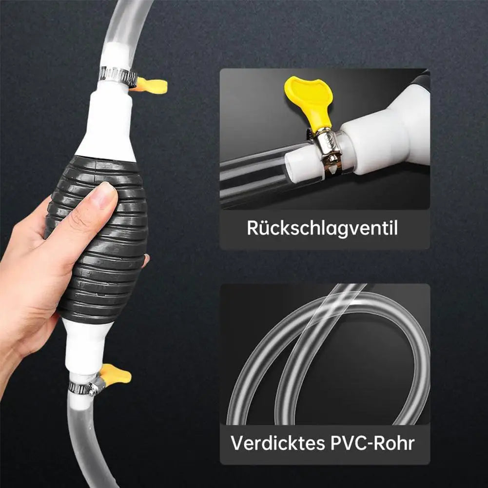 3/2/1M PVC Handy Manual Gas Oil Pump Car Fuel Pump Hand Straw Pump Durable For Liquid Gasoline Tuning Fuel Gasoline Diesel Pump Peaceful Pleasures Health and Wellness