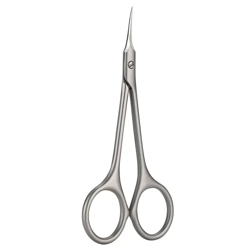 Curved Stainless Steel Cuticle Scissors | Nail Art Clipper
