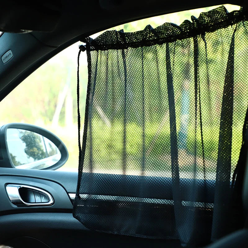 Cartoon Car Sunshade Curtains Peaceful Pleasures Health and Wellness