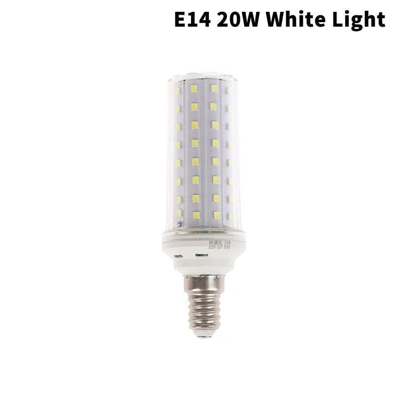 Versatile E27 E14 18W 20W 30W LED Lamp Corn Bulb AC85-265V No Flicker 2835 SMD LED Candle Bulb Corn Lamp Light Bulbs Home Light Peaceful Pleasures Health and Wellness E14 20W