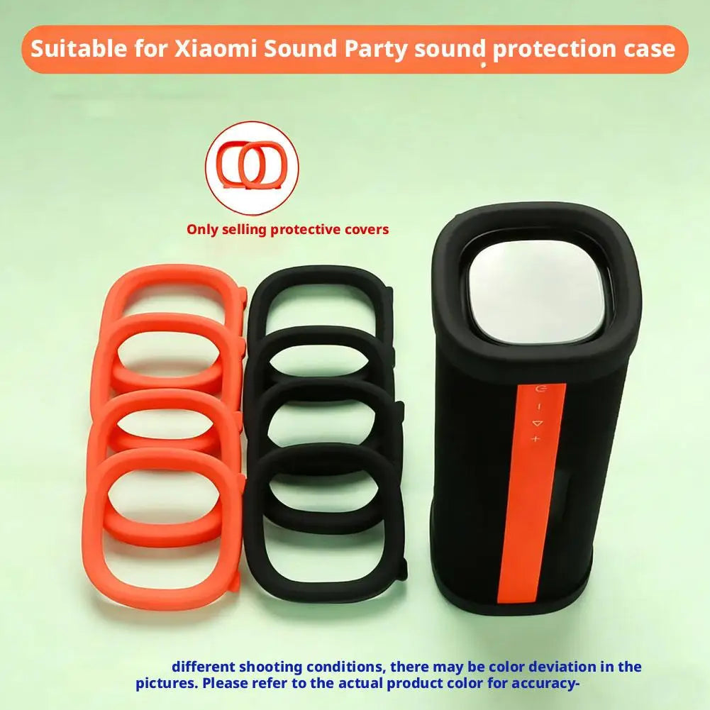 For Xiaomi Sound Party Speaker Protective Shell Bluetooth Audio Protective Cover Soft Silicone Box Peaceful Pleasures Health and Wellness