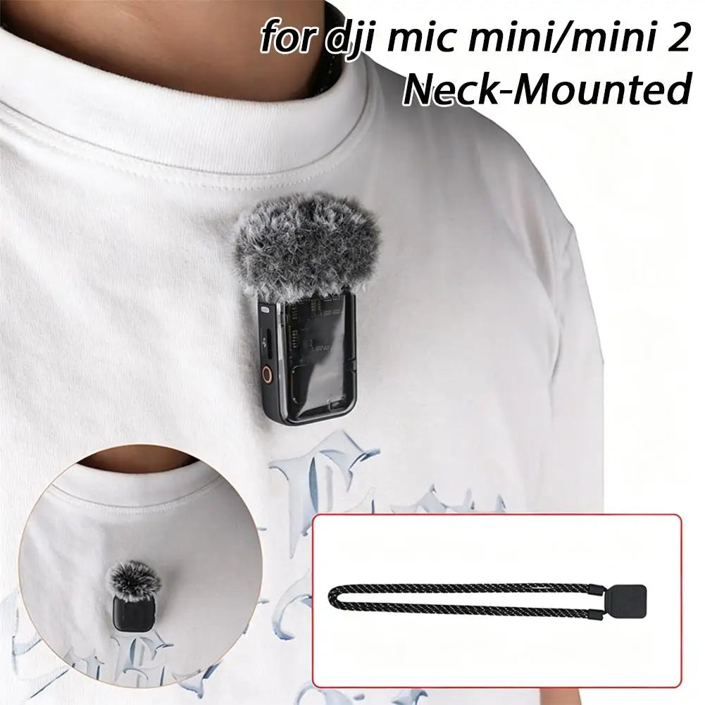 Magnetic Neck Strap Lanyard for DJI Mic Mini 2 & Mic 2