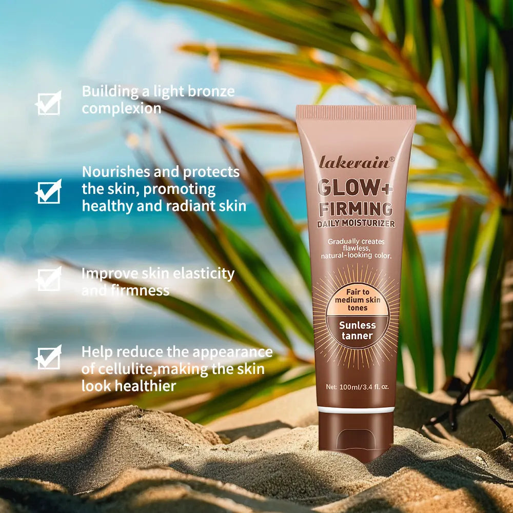 Tanning Lotion Self Tanner Sunless Browning Lotion, Best Gradual Tanner for Men and Women, Streak-Free Fake Tan Peaceful Pleasures Health and Wellness