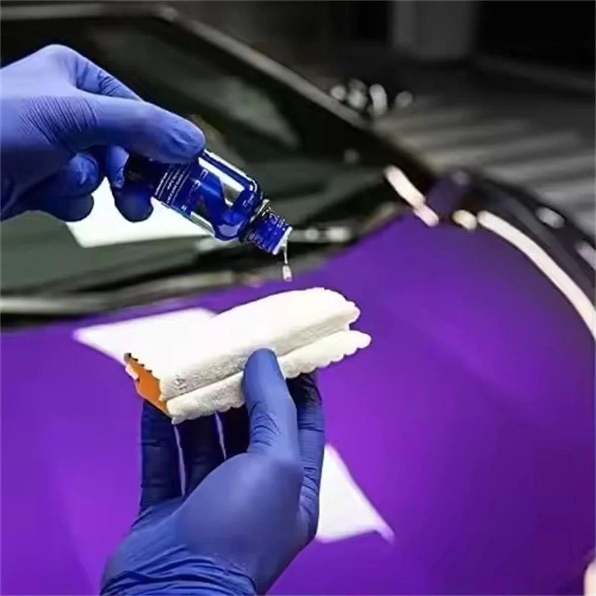 For CAR CQUARTZ SiC 30ml Kit Car Ceramic Coating Finish Quartz Based Nanotechnology Bonds To Paint Glass Metal and Plastic Peaceful Pleasures Health and Wellness