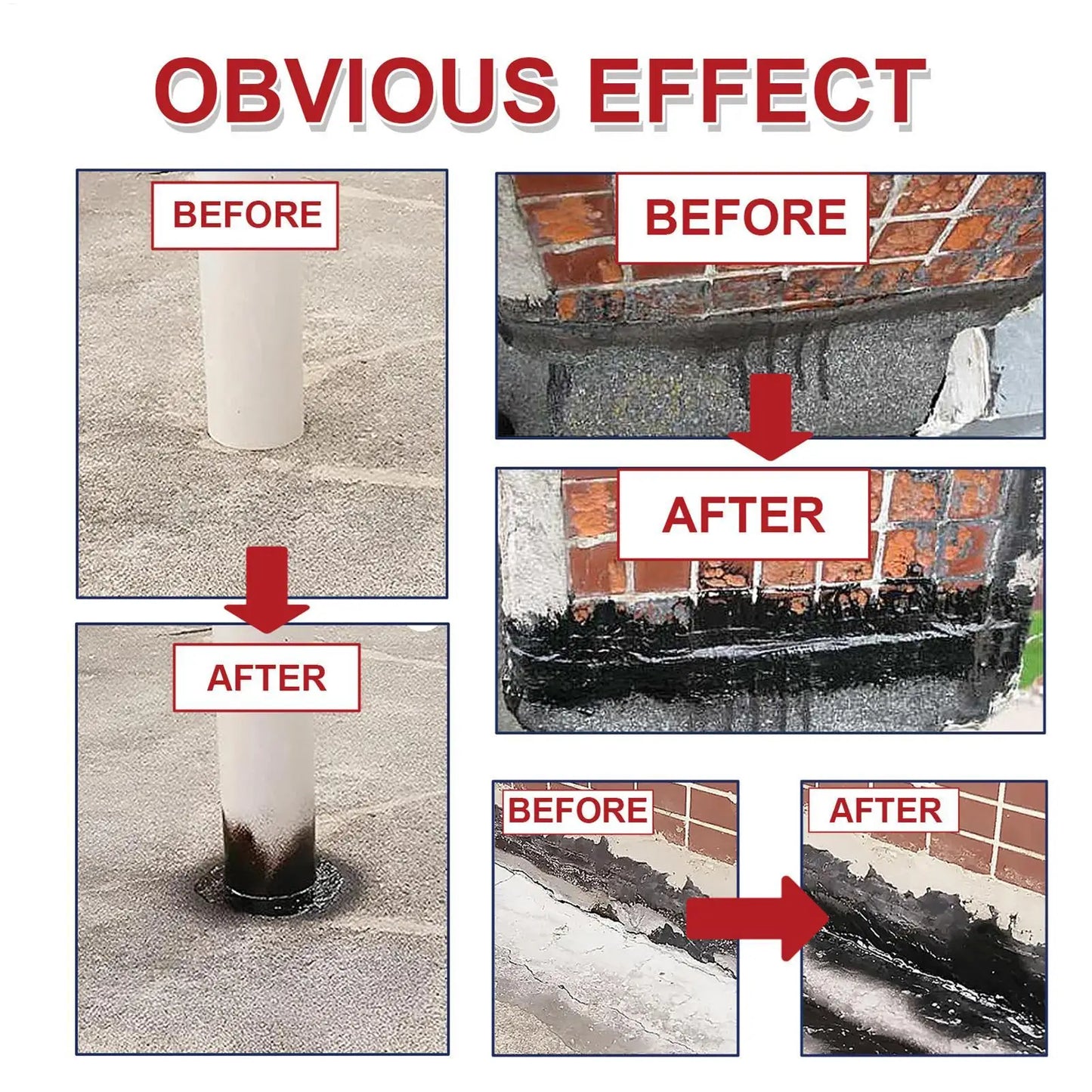 Leak Repair Waterproof Sealant Leak repair waterproof sealant spray Waterproof Sealant Spray Household Seal Repair Tool Peaceful Pleasures Health and Wellness