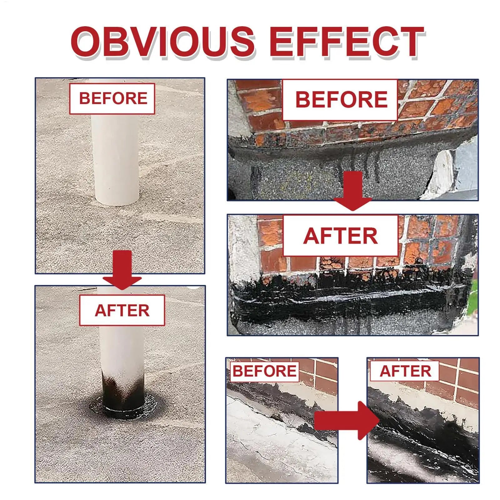 Leak Repair Waterproof Sealant Leak repair waterproof sealant spray Waterproof Sealant Spray Household Seal Repair Tool Peaceful Pleasures Health and Wellness