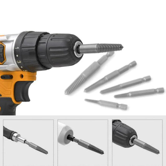 Hex Shank Screw Extractor Set – Broken Bolt & Damaged Screw Remover Screw Extractor Set Oasis Select