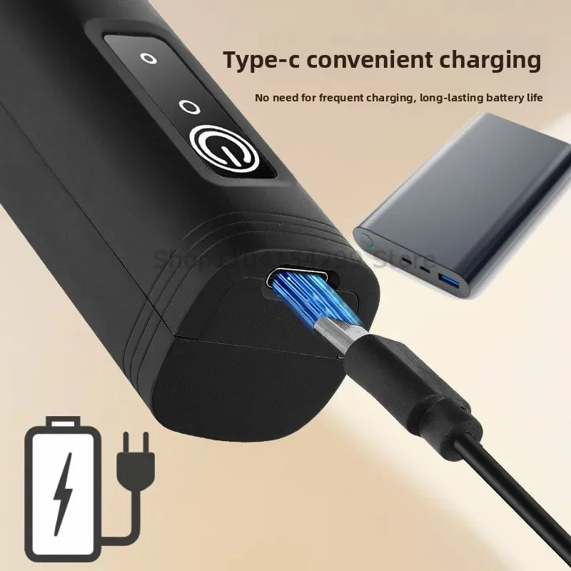 USB Handheld Milk Frother Electric Whisk for Coffee & Cappuccino