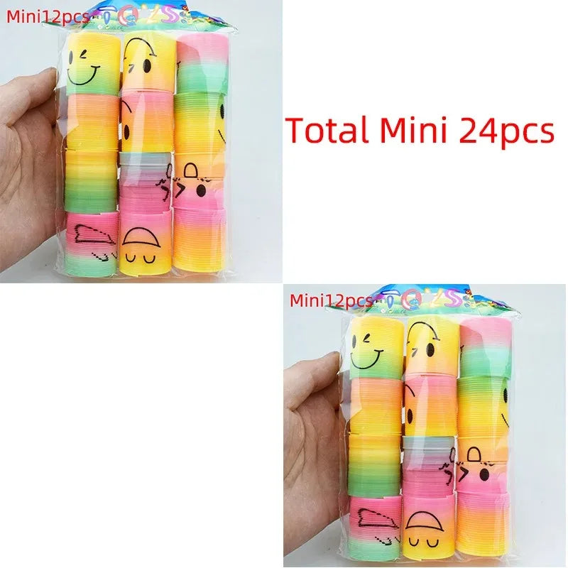 24-Pack Rainbow Magic Spring Toys – Kids Party Favors & Fillers