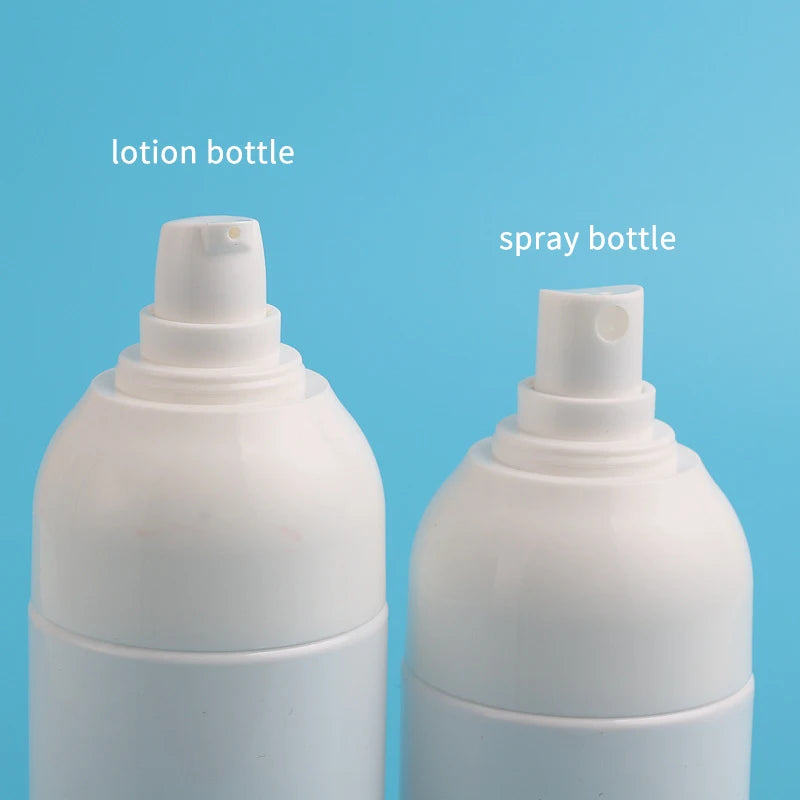 30/50/100ml Plastic Cream Shampoo Pump Bottle Portable Refillable Lotion Bottles Spray Container Essential Oil Travel Tools Peaceful Pleasures Health and Wellness