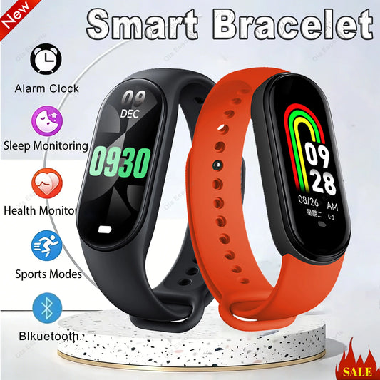 Fashion Smart Watch Fitness Bracelet Sports Waterproof Health Monitor Watch Smart Band BT Control Photo Capture Smart Wristband Peaceful Pleasures Health and Wellness
