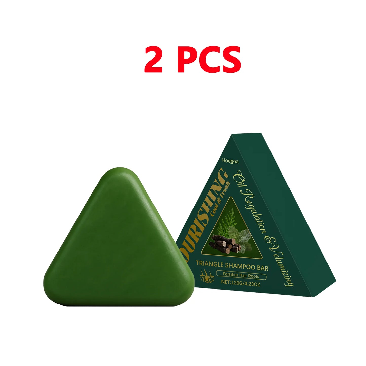 HOEGOA Herbal Shampoo Bar | He Shou Wu Anti-Hair Loss