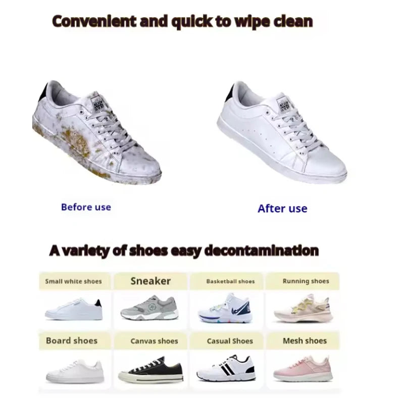Disposable Shoe Cleaning Wipes 12 & 30 Pack | Sneaker Care
