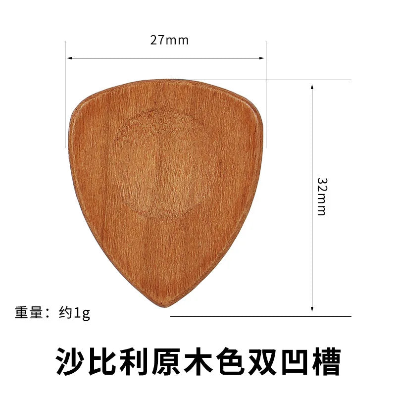 Wood Guitar Pick Electric Parts Premium Guitarpicks Enhancing Grip