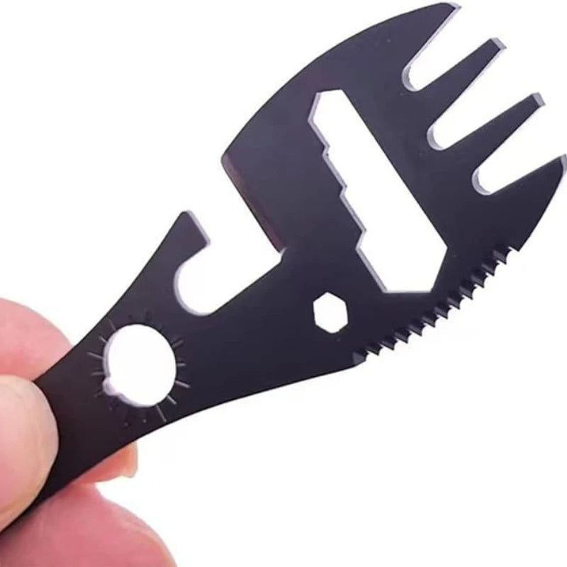10-in-1 Camping Spork | Stainless Steel Multi-Tool Utensil Camping Multi-Tool Utensil Peaceful Pleasures Health and Wellness