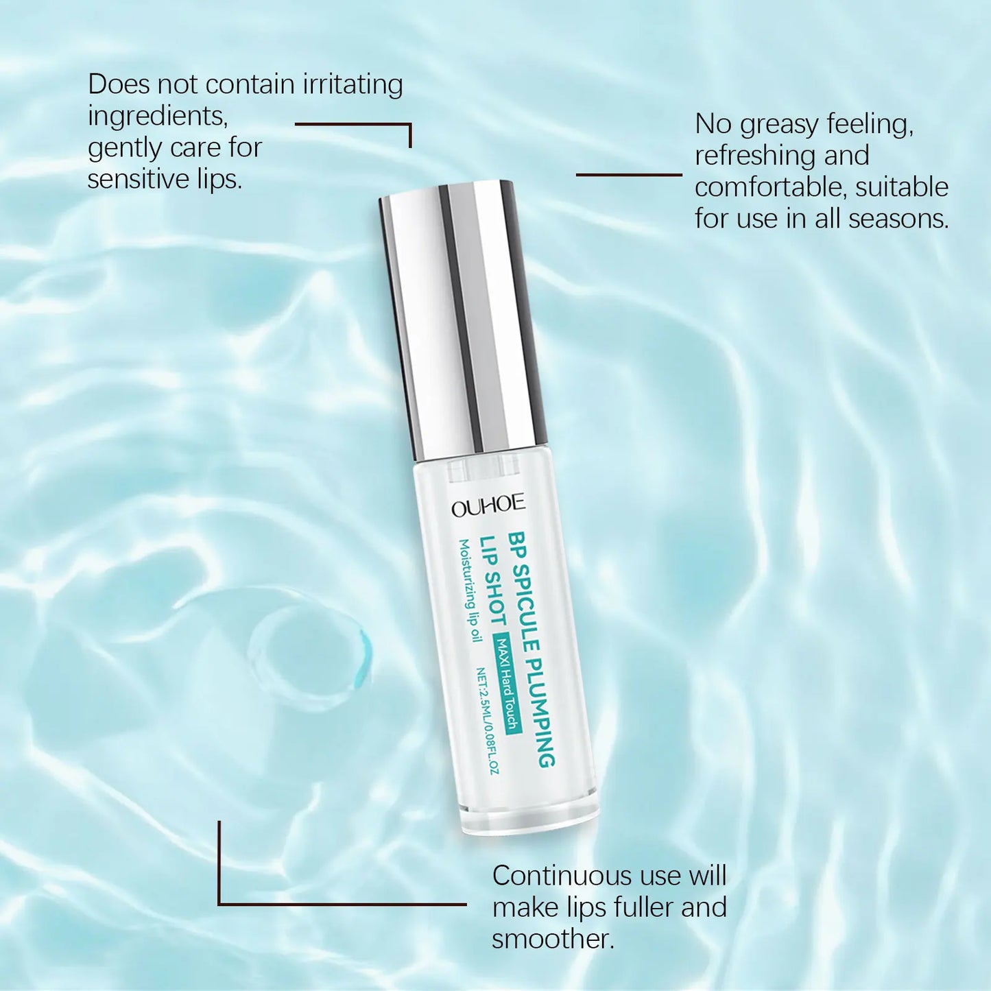 Moisturizing Lip Oil – Plumping, Hydrating & Glossy Lip Care