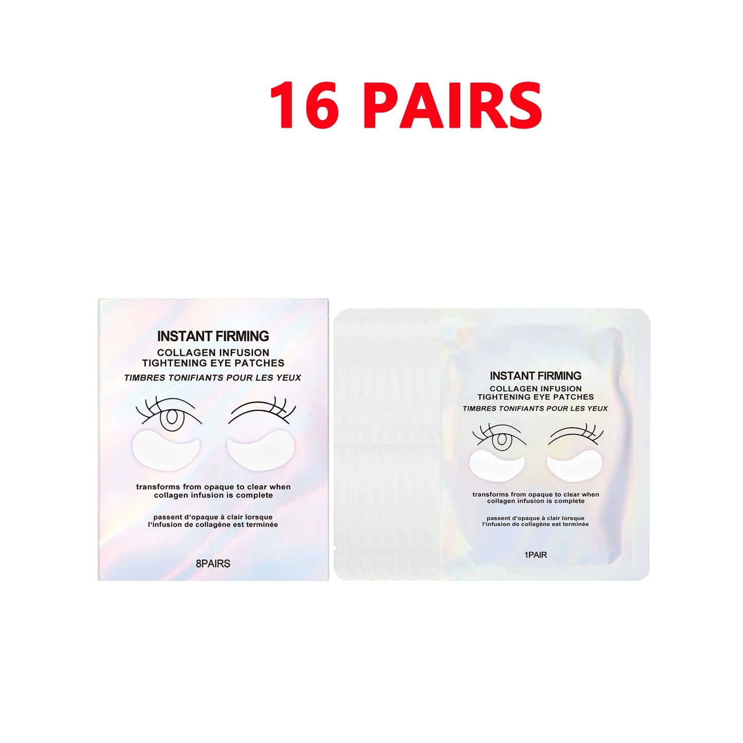 Collagen Hydrogel Under Eye Patches – Dark Circles & Wrinkles