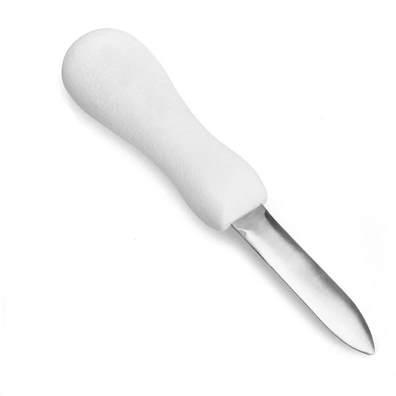 Hot Stainless Steel Oyster Knife with Anti Slip Handle, Thickened Oyster Knife, Scallop Knife, Multi-purpose Kitchen Tools Peaceful Pleasures Health and Wellness