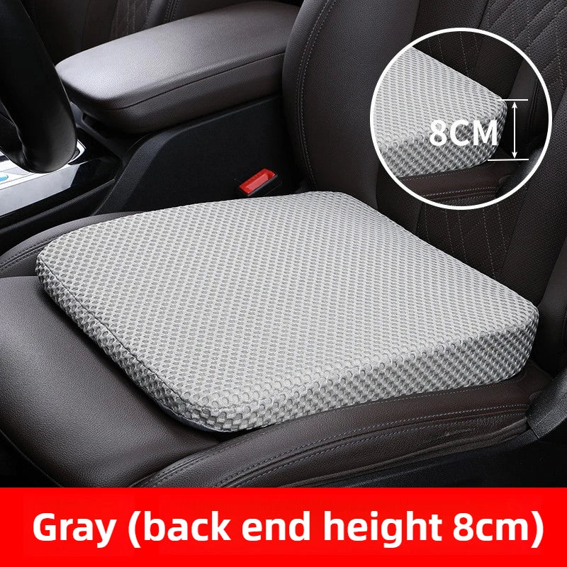 Honeycomb Memory Foam Car Seat Booster Cushion | 3D Mesh