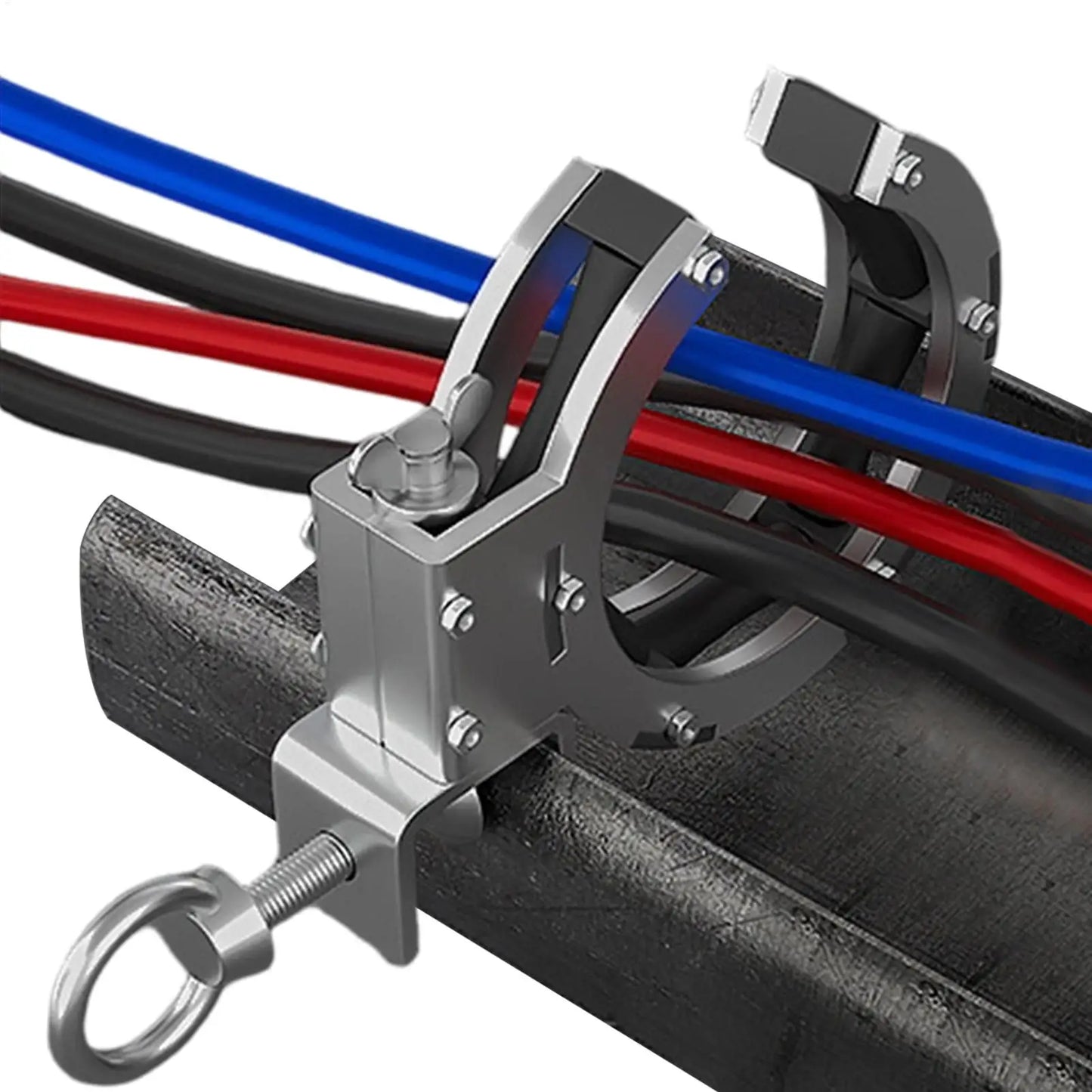 330 Degree Rotation Heavy Duty Wire Pulling Pulley Cable Threading Guide Tool for Construction Engineering Electrician Wiring Peaceful Pleasures Health and Wellness