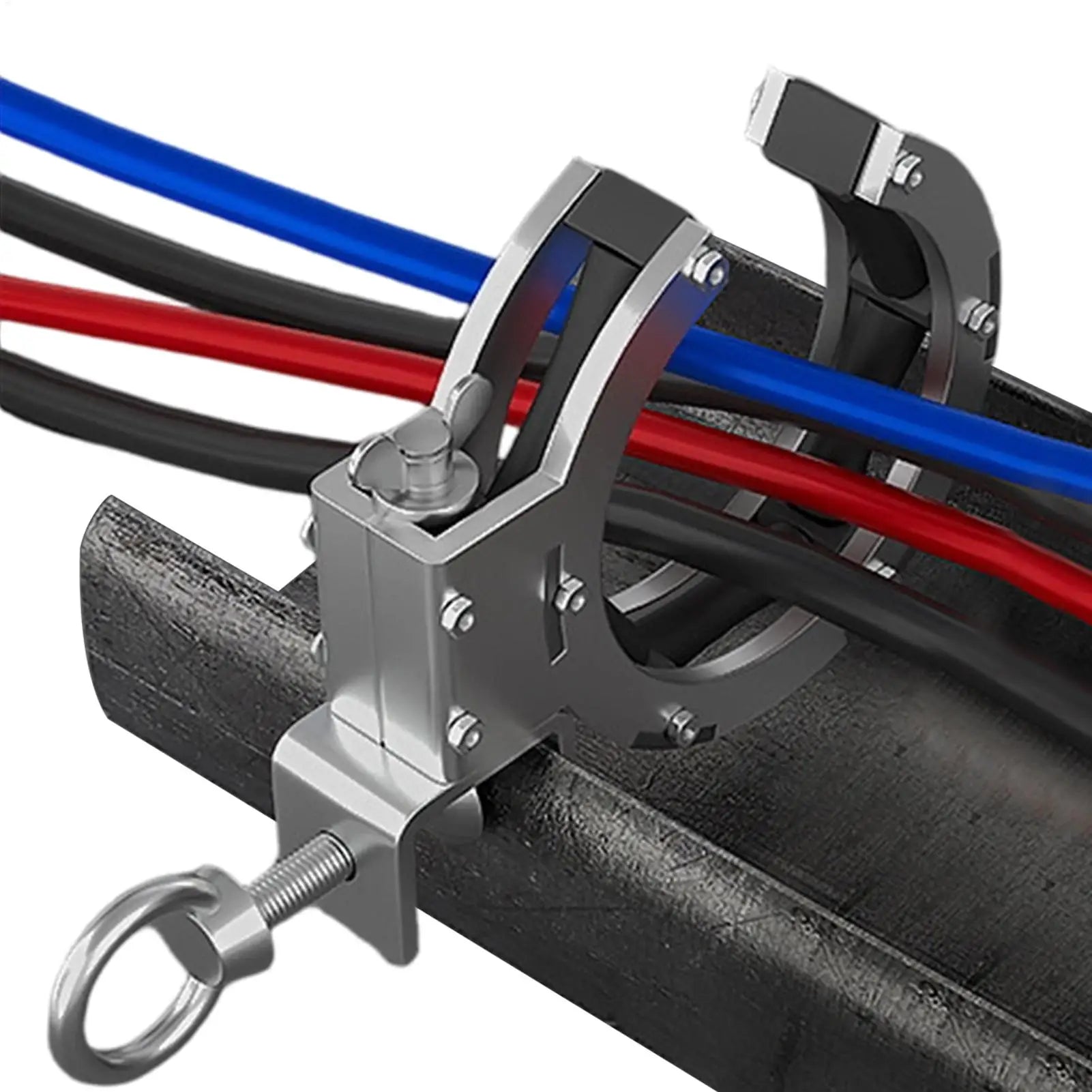 330 Degree Rotation Heavy Duty Wire Pulling Pulley Cable Threading Guide Tool for Construction Engineering Electrician Wiring Peaceful Pleasures Health and Wellness