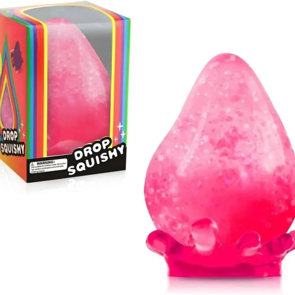 Water Drop Squishy Slow Rising Sensory Fidget Toy | Kids & Adults