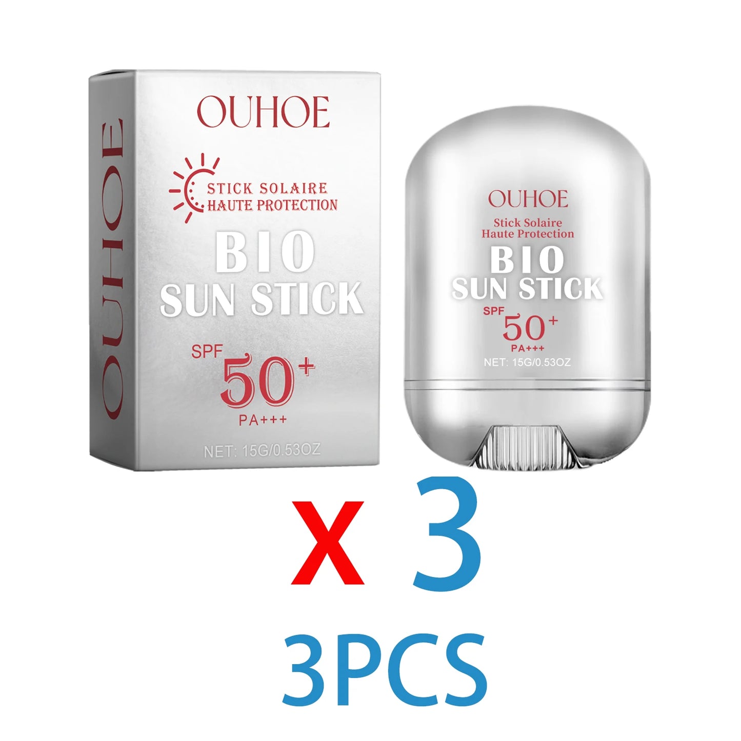 SPF 50 Niacinamide Sun Stick – Broad Spectrum UVA/UVB Peaceful Pleasures Health and Wellness 3PCS