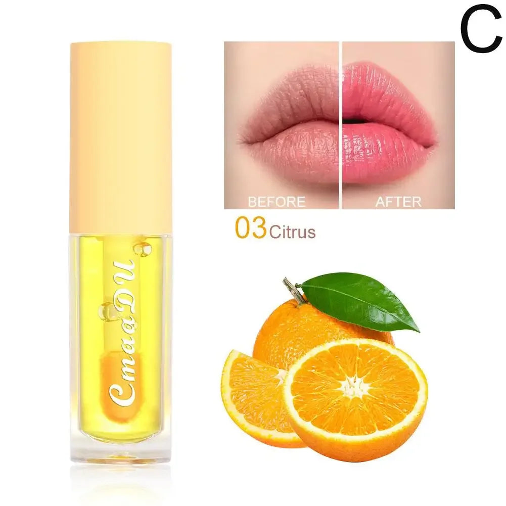 Fruit Lip Oil, Plumping Lip Tint Moisturizing Lip Gloss Fruit Flavoured Lip oil For Dry Lip's Moisturizing Hydrating Nourish Peaceful Pleasures Health and Wellness SKY BLUE