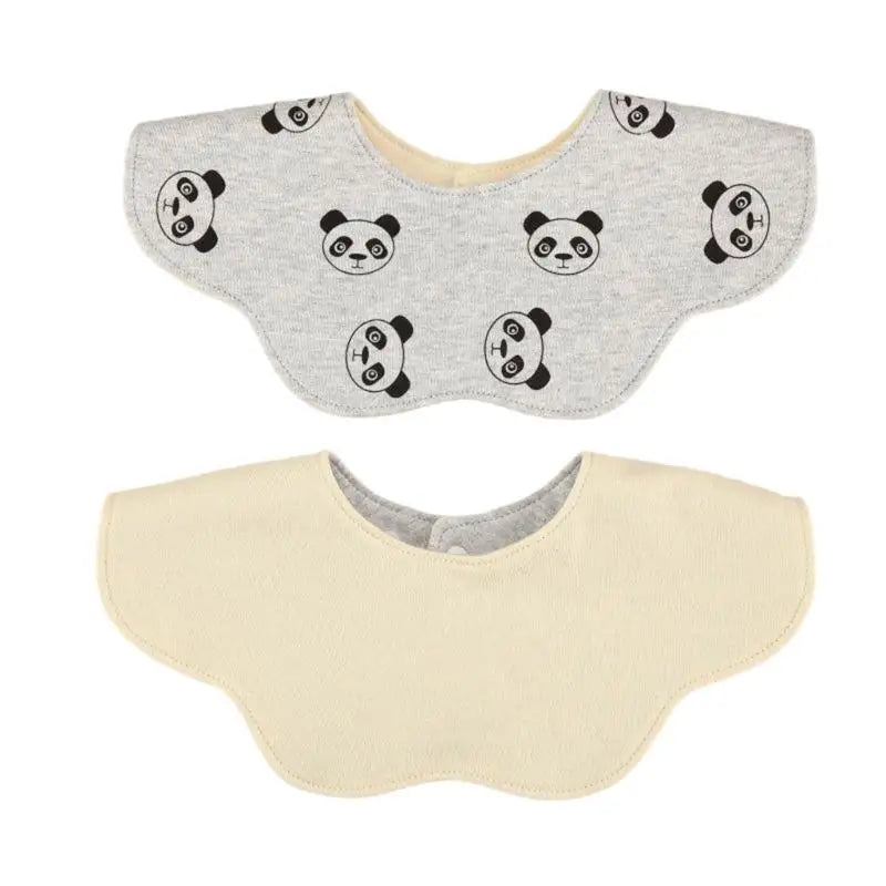 Double-Sided Cotton Baby Bib | 360° Toddler Burp Cloth