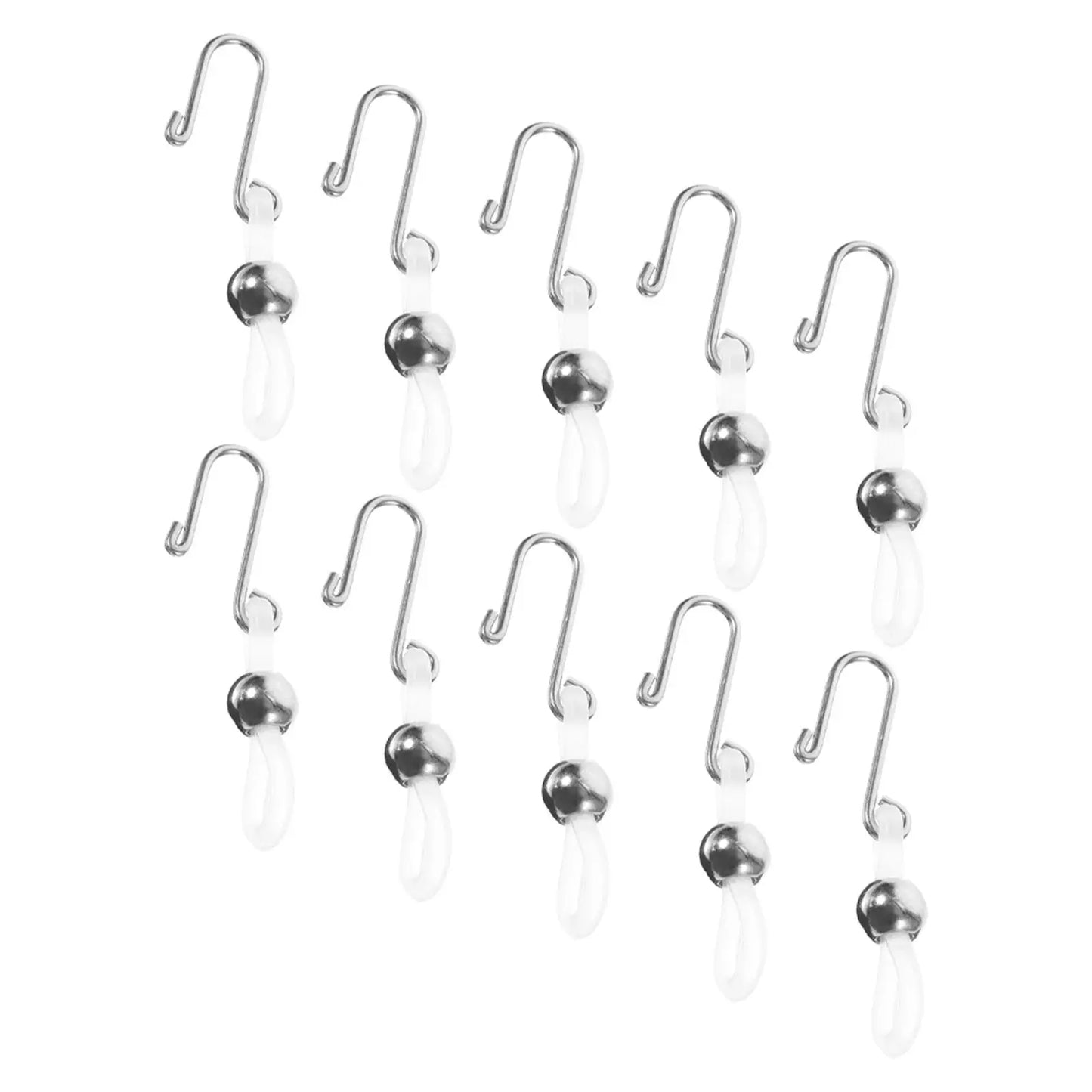 12Pcs Zipper Stopper Anti-Theft Lock Clips for Jeans Sturdy Metal Silicone Double Side Secure Zipper Pull Replacement Easy Peaceful Pleasures Health and Wellness
