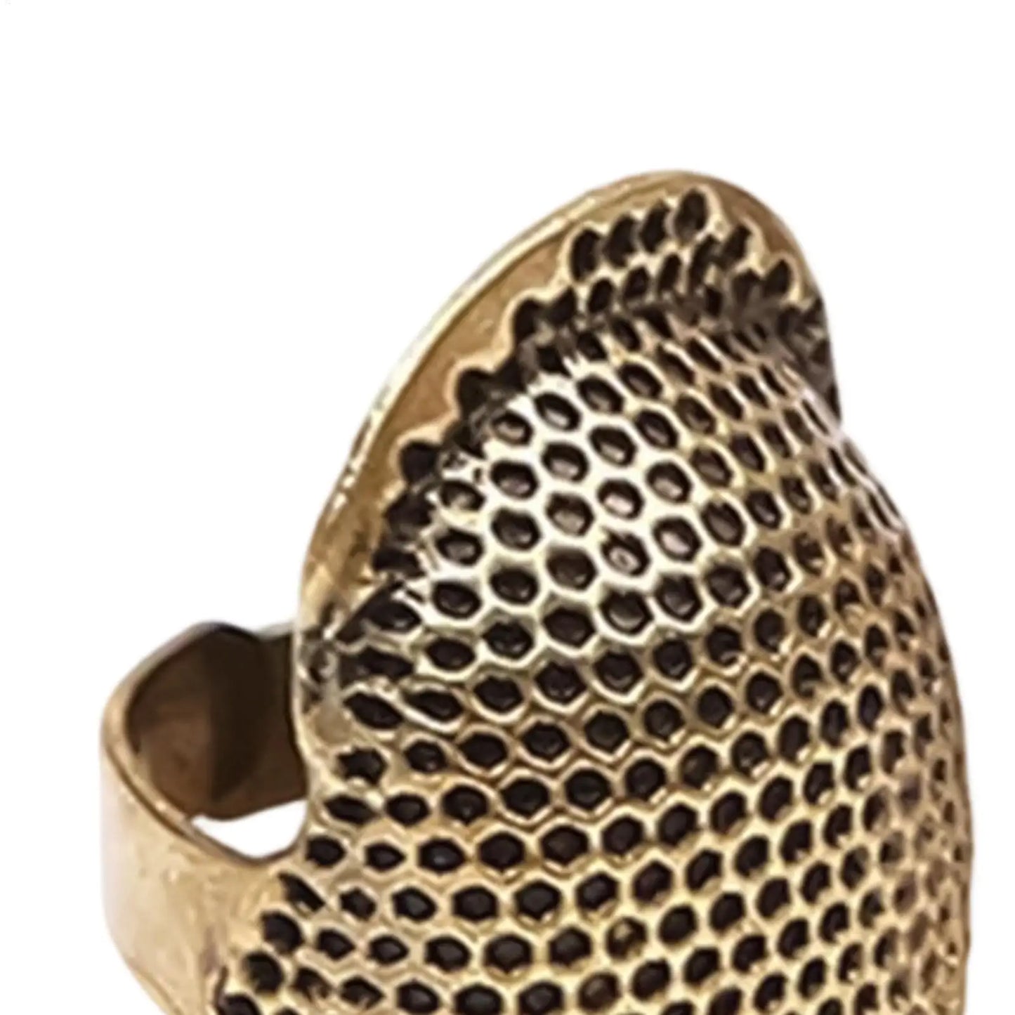 Adjustable Sewing Thimbles 2-Pack | Non-Slip Stainless Steel