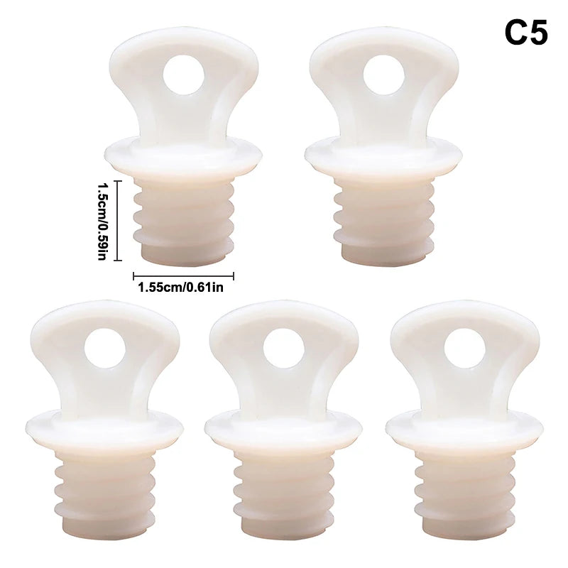 Hot Water Bottle Replacement Stoppers – Leakproof Plastic Plugs