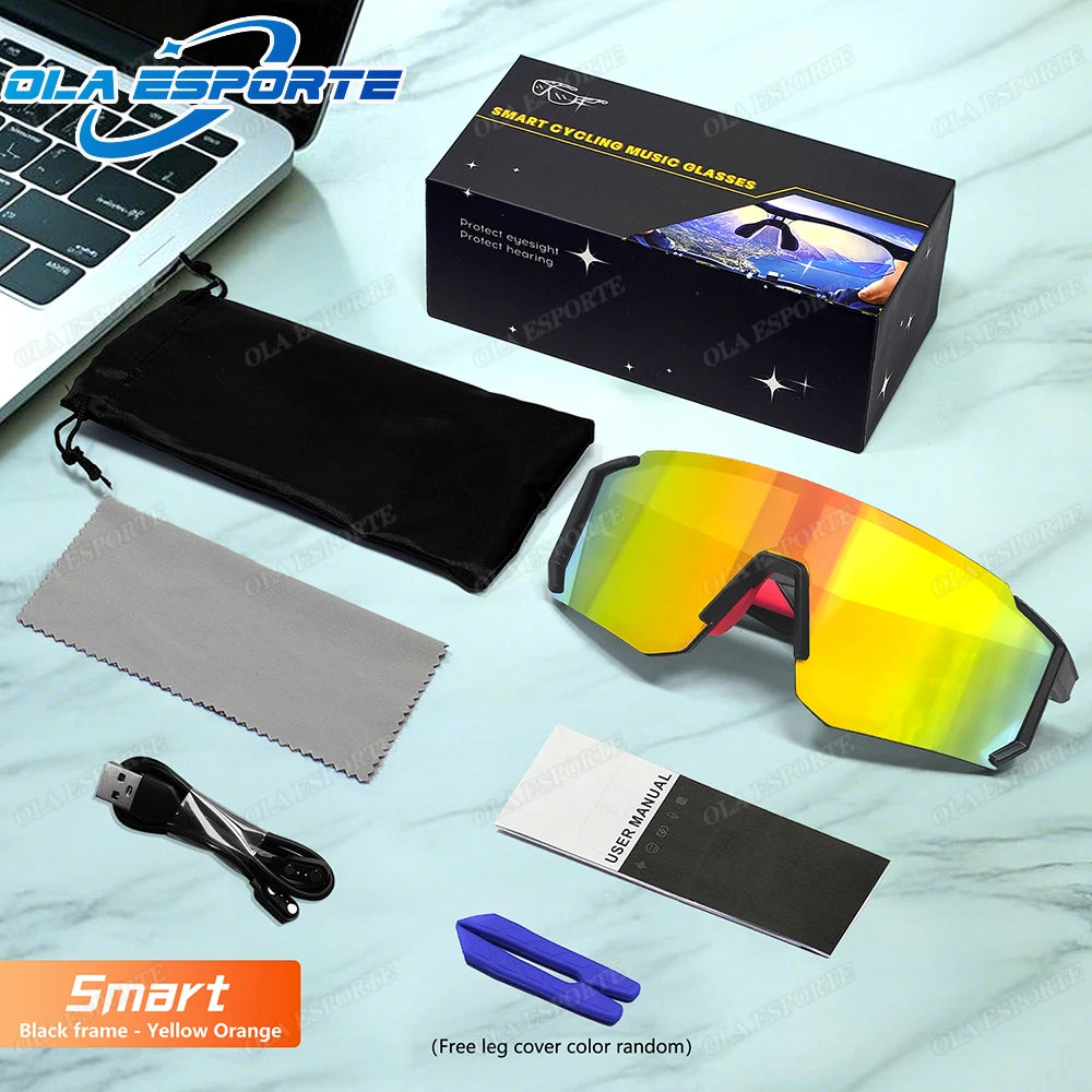 Bluetooth Smart Sunglasses UV400 Polarized | Cycling & Outdoor