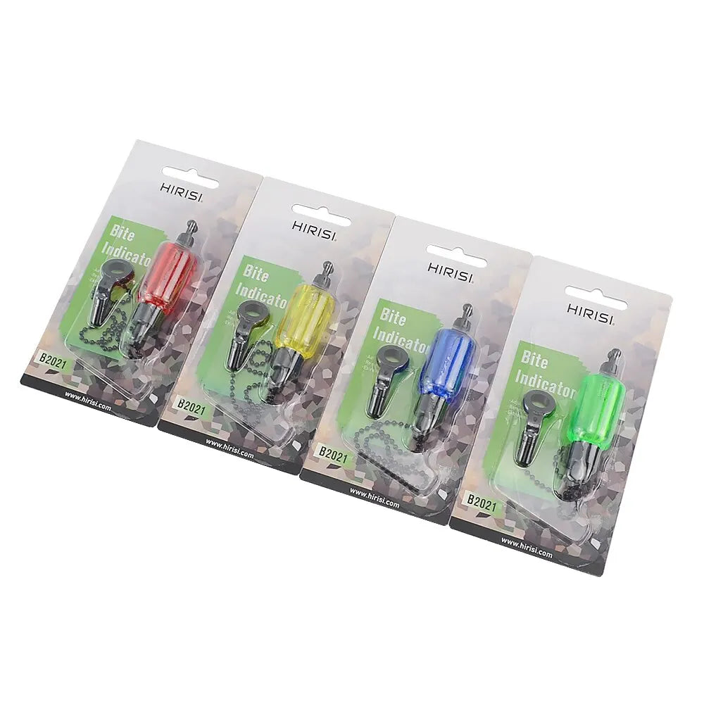 Durable Plastic Fishing Swinger Indicators, 4 Color Removable Tubes & Fluorescent Design, Essential Carp Fishing Accessories Peaceful Pleasures Health and Wellness