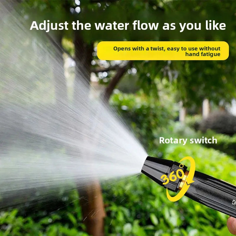 Adjustable High-Pressure Garden Hose Nozzle | Car Wash Sprinkler