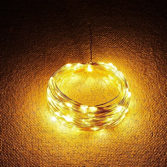 USB Copper Wire LED Fairy String Lights | Party & Wedding LED Fairy String Lights Peaceful Pleasures Health and Wellness