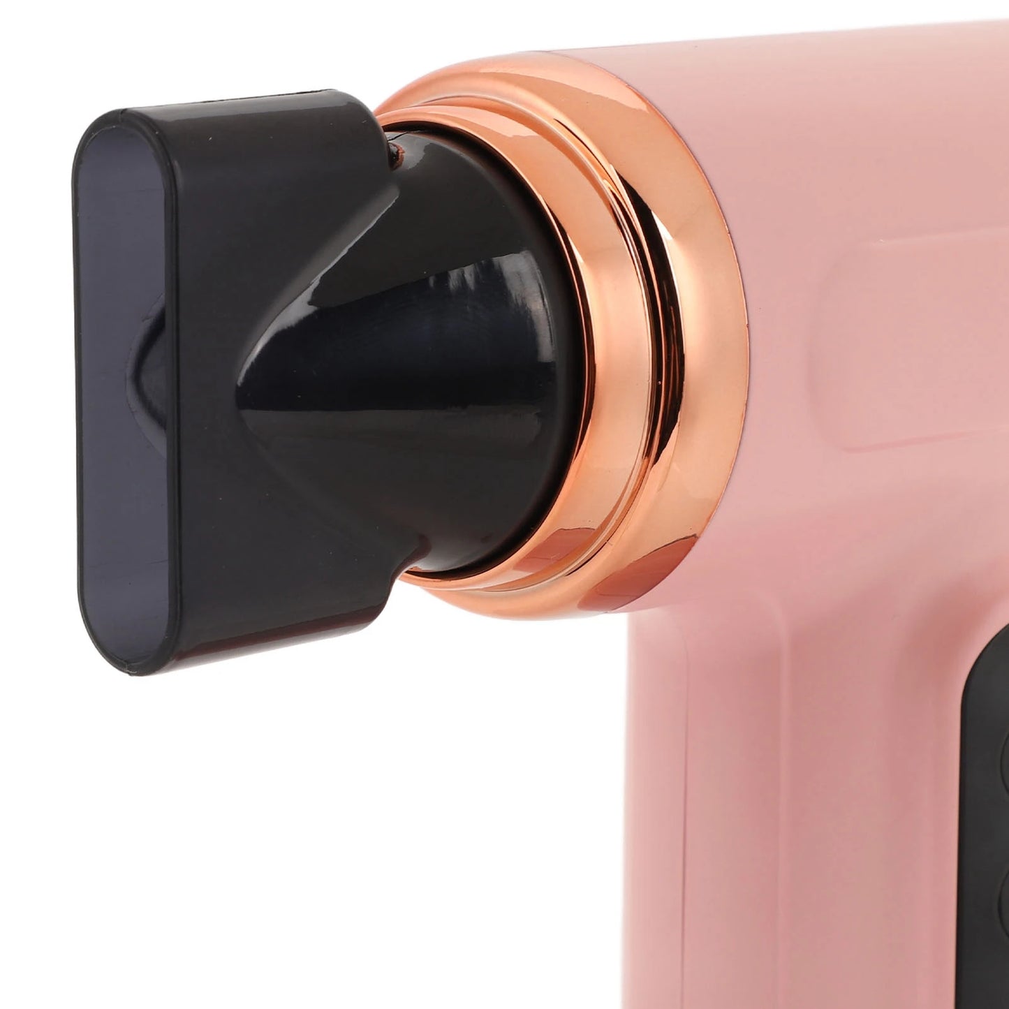 Hair Blow Dryer 200W 15000mAh Portable Hair Dryer USB Rechargeable Multi Modes Lightweight Fast Drying with Nozzle for Travel Peaceful Pleasures Health and Wellness