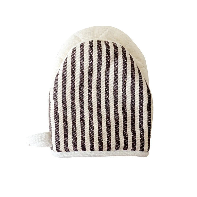 Japanese Duck Mouth Striped Oven Mitt | Heat Resistant Kitchen Glove
