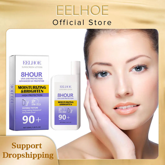 EELHOE SPF 90 UV Sunscreen Cream – Moisturizing, Pore-Minimizing Sunscreen Cream Peaceful Pleasures Health and Wellness