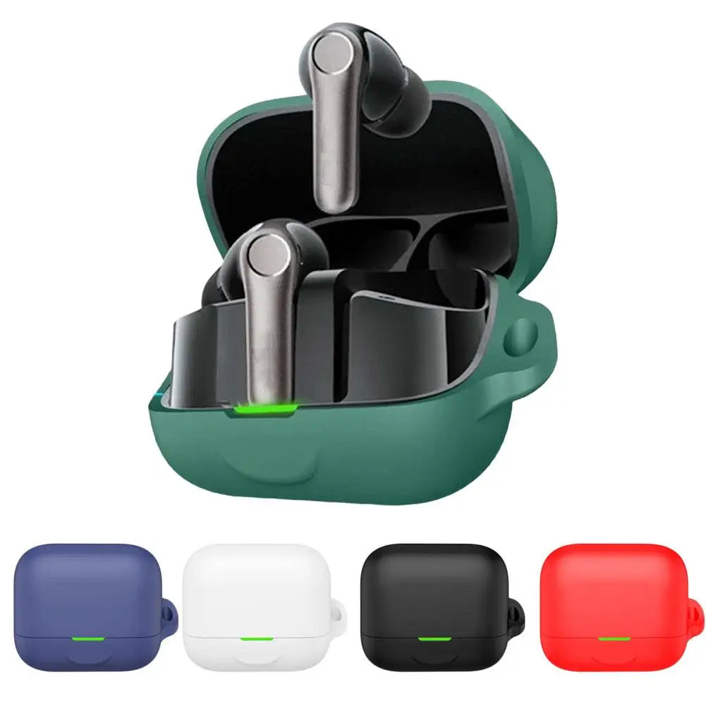 Silicone Protective Case for EarFun Air Pro 4+ – Shockproof with Carabiner Peaceful Pleasures Health and Wellness