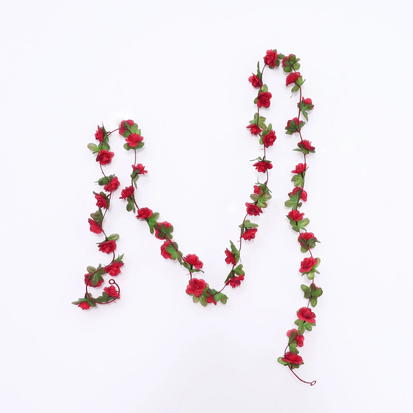 2.5m Silk Rose Artificial Flower Vine Garland – Wedding Decor