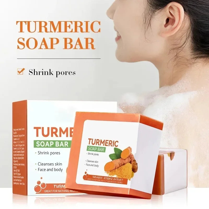 Natural Turmeric Soap – Brightening & Cleansing Bar Peaceful Pleasures Health and Wellness Default Title