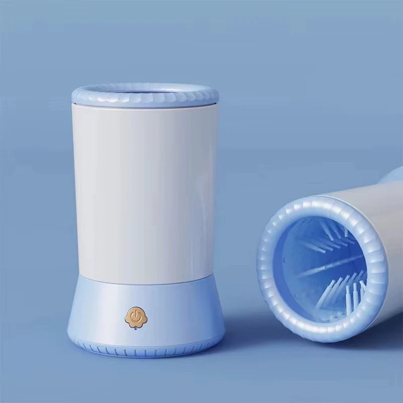 Automatic Smart Pet Foot Wash Cup for Dog Cat Paw Cleaning Beauty Care Peaceful Pleasures Health and Wellness